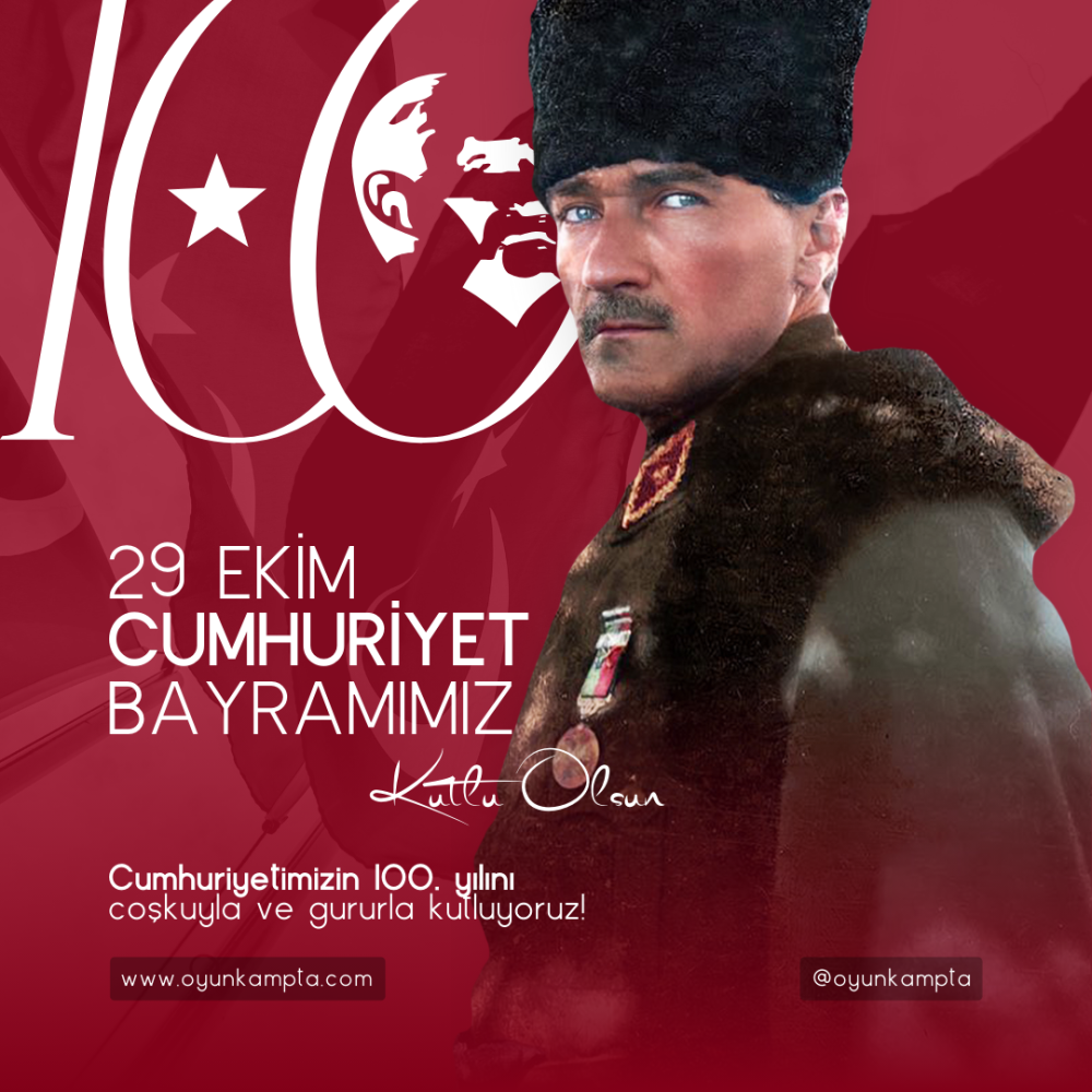Cumhuriyet'imiz 100 yaşında!